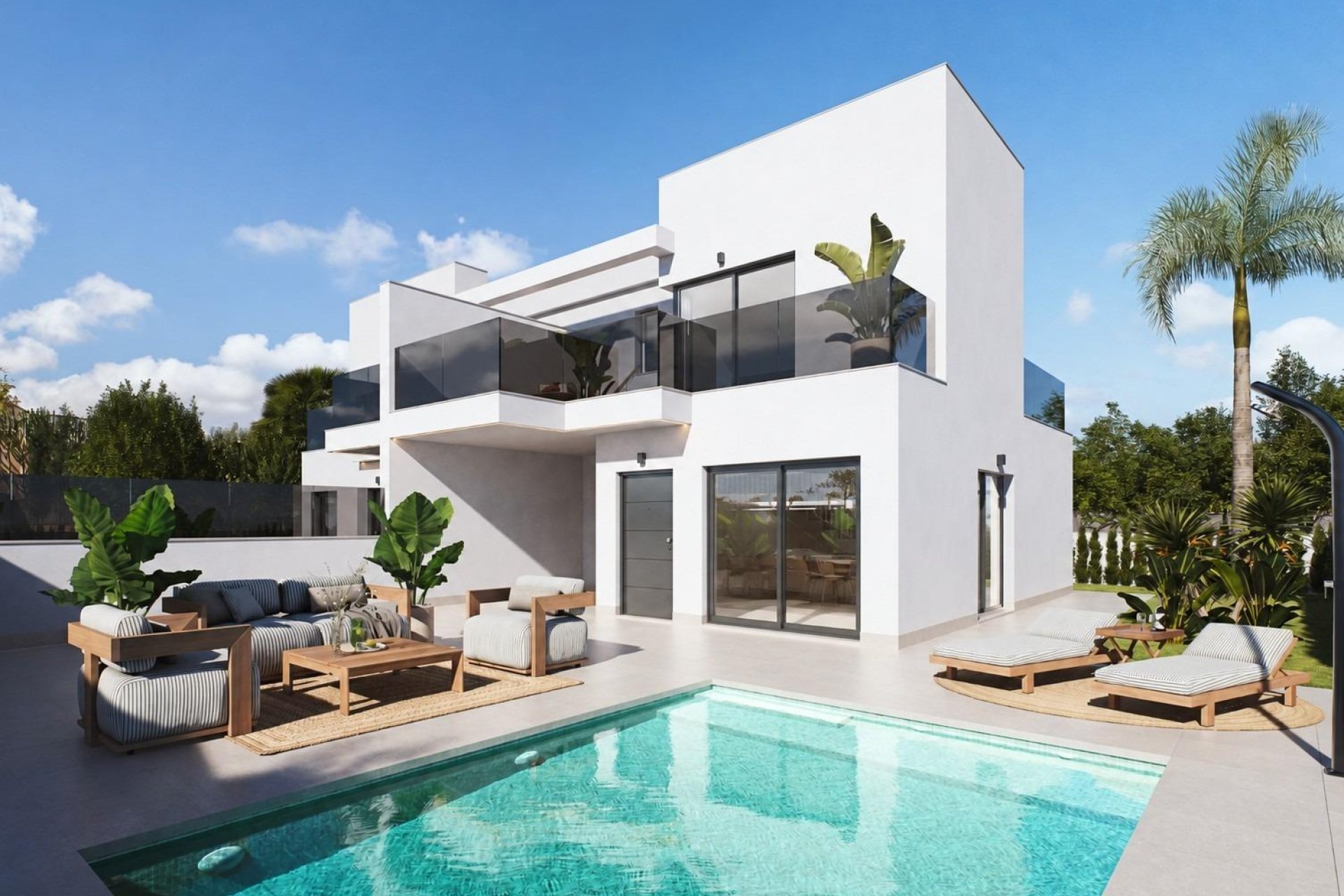 Obra nueva - Villa - Los Alcazares - Serena Golf