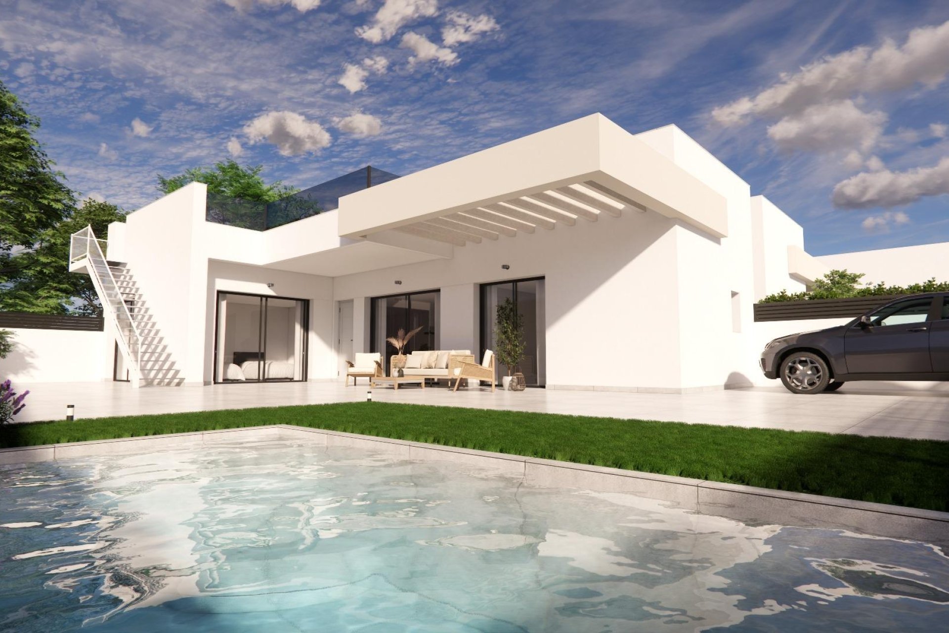 Obra nueva - Villa - Los Montesinos - La Herrada