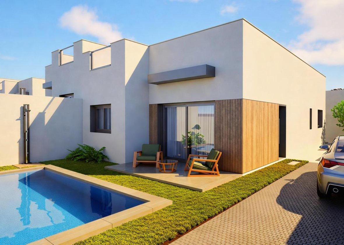 Obra nueva - Villa - Mazarron - Country Club