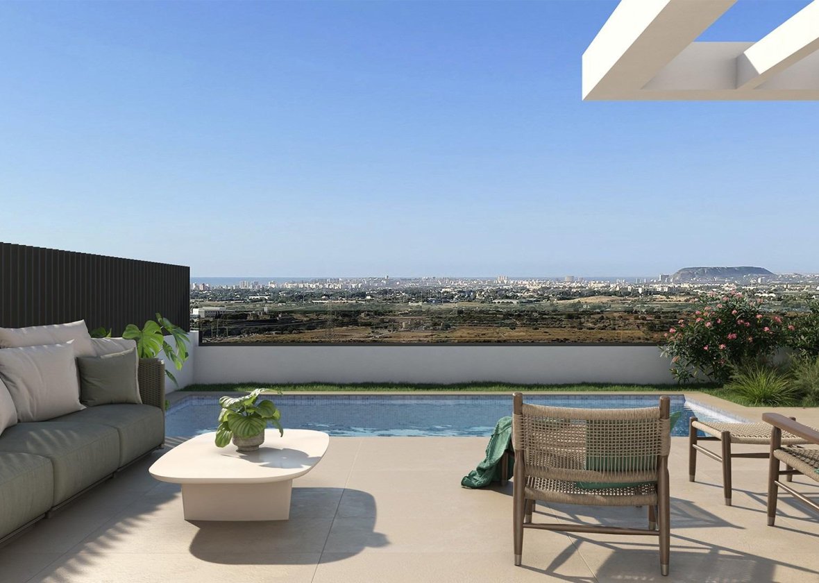 Obra nueva - Villa - Mutxamel - Cotoveta