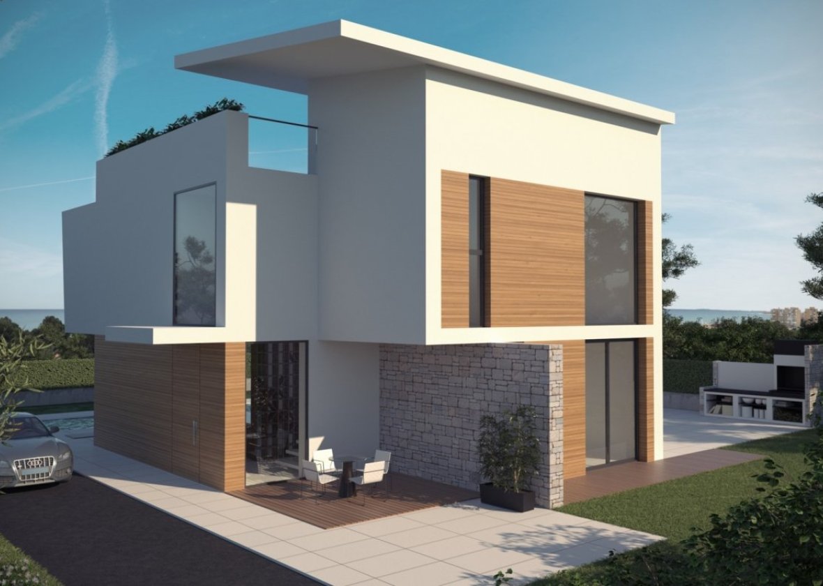 Obra nueva - Villa - Orihuela Costa - Campoamor