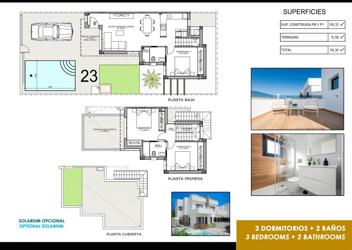 Obra nueva - Villa - Orihuela - Vistabella Golf