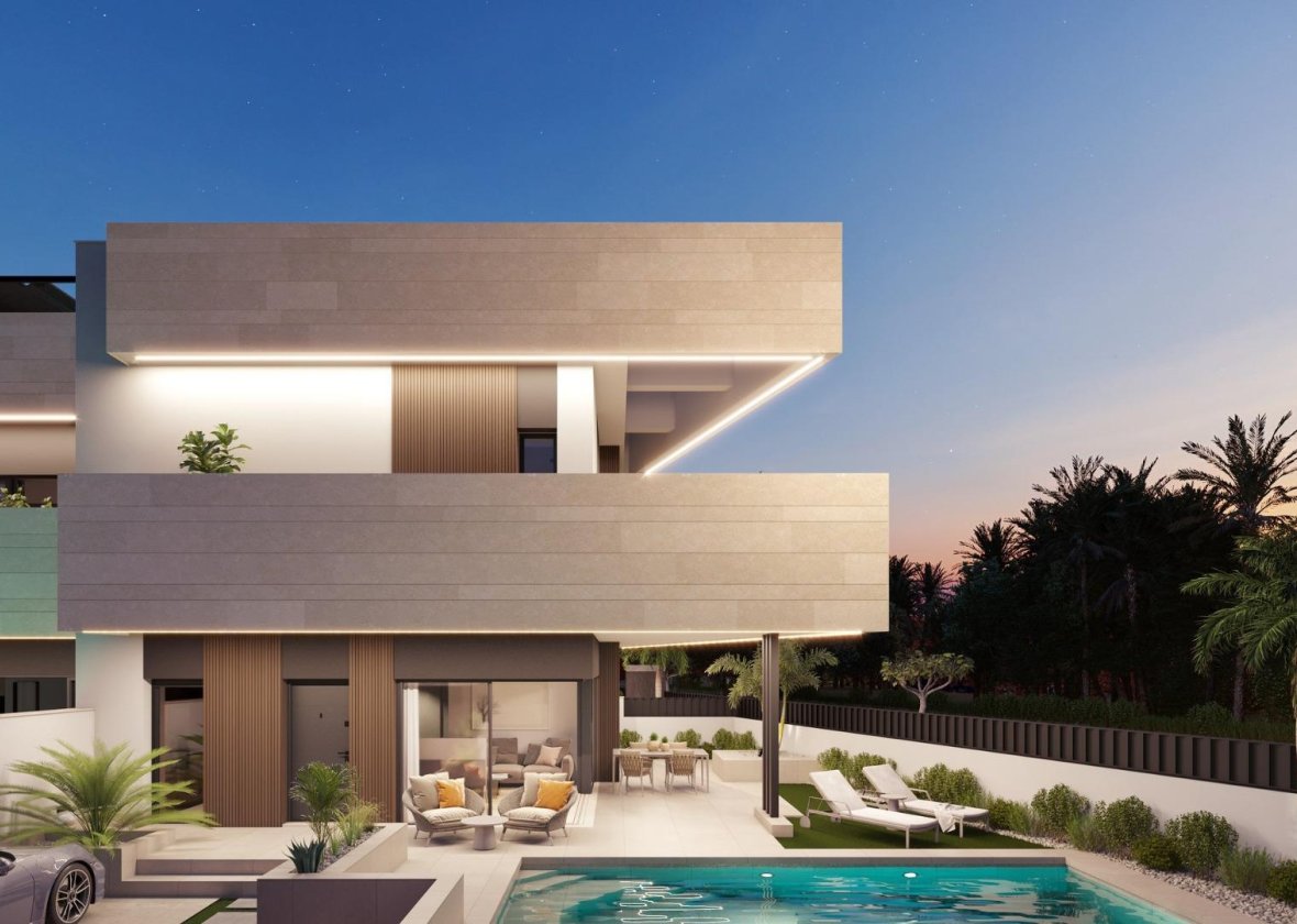 Obra nueva - Villa - Pilar de la Horadada - parques de Andromeda