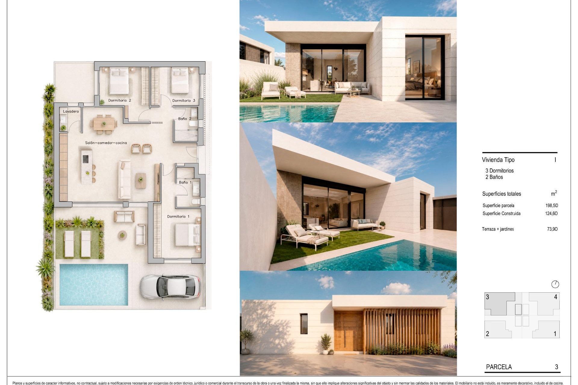 Obra nueva - Villa - Pilar de la Horadada - pueblo