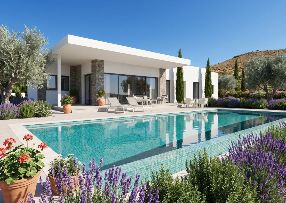 Obra nueva - Villa - Pinoso - Casas Pastor
