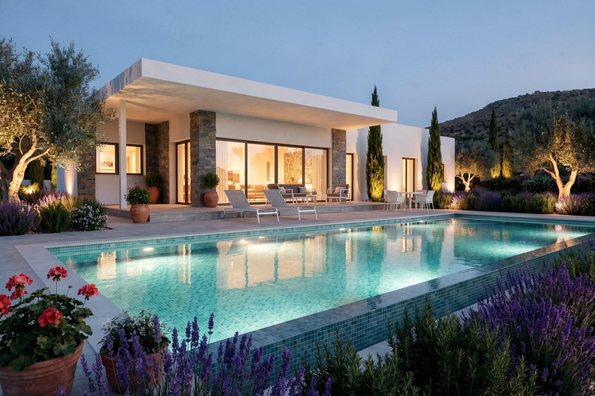 Obra nueva - Villa - Pinoso - Casas Pastor