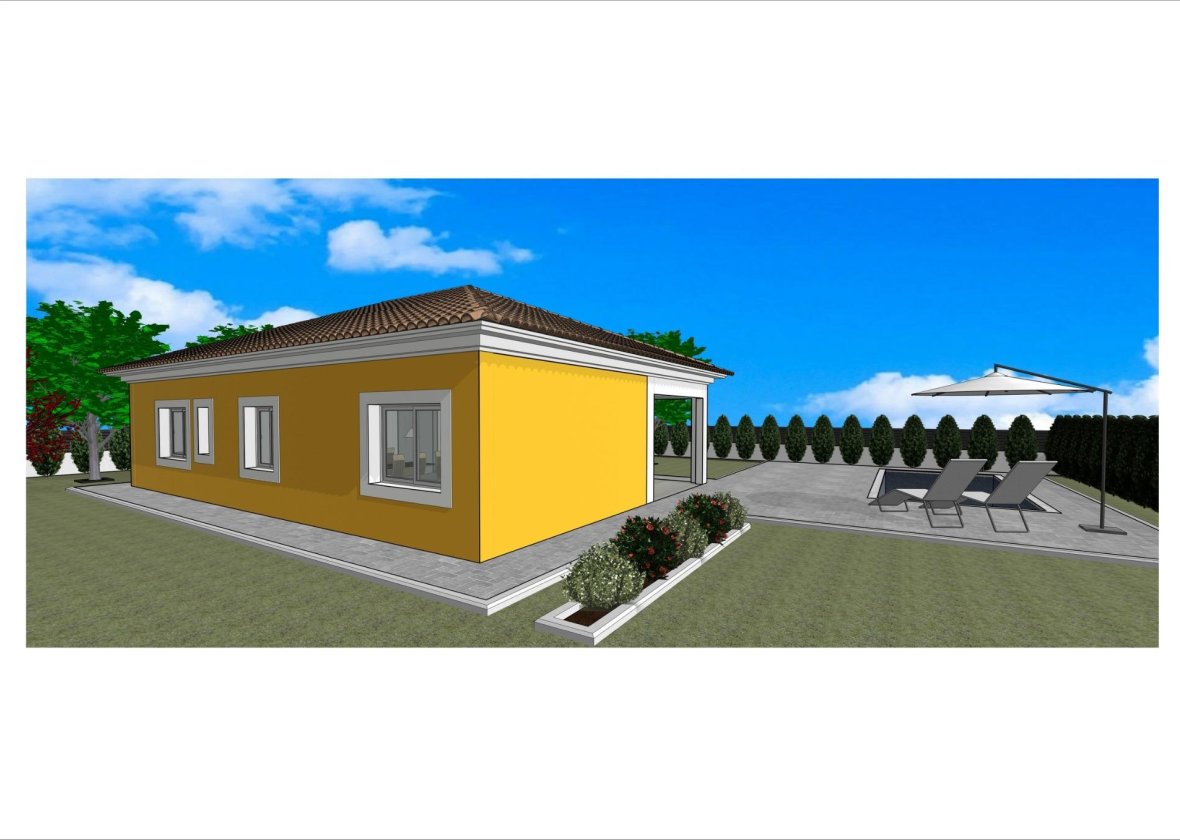 Obra nueva - Villa - Pinoso - Lel