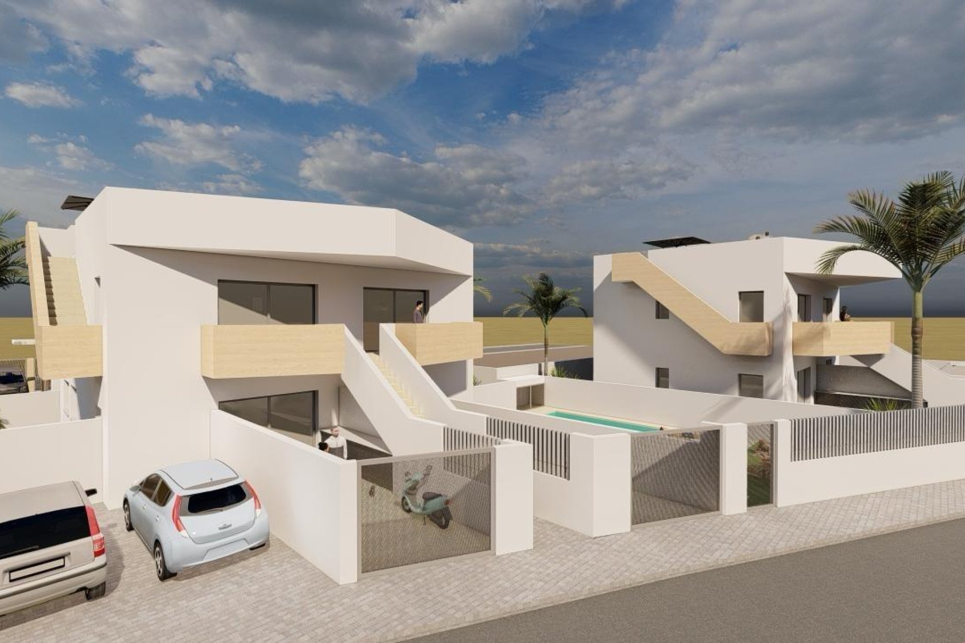 Obra nueva - Villa - Puerto de Mazarron - Mar De Plata