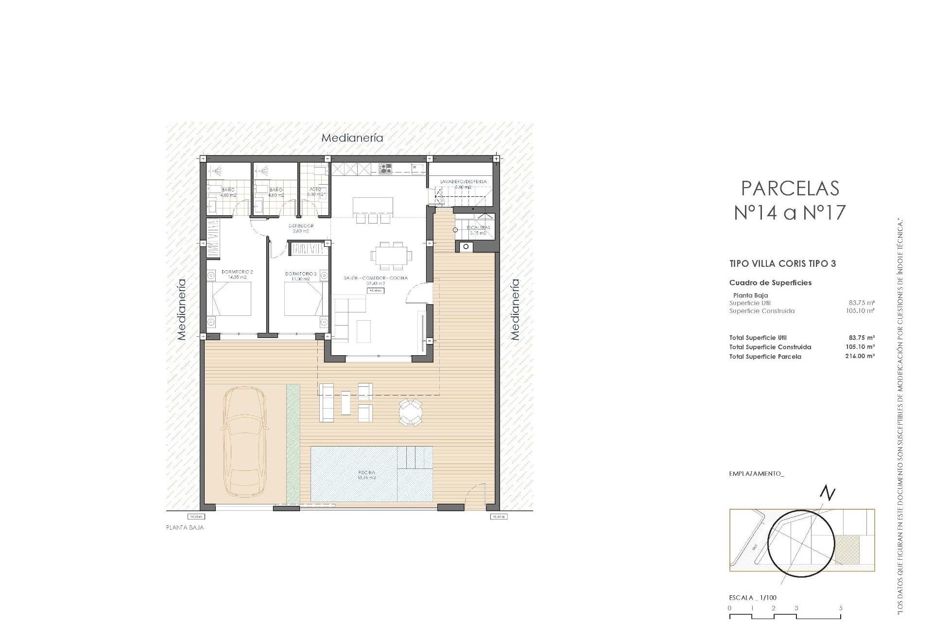 Obra nueva - Villa - San Juan de los Terreros - San Juan De Los Terreros