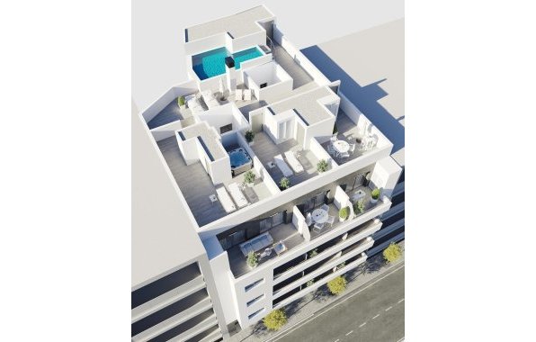 Penthouse - Neue Gebäude - Torrevieja - Centro