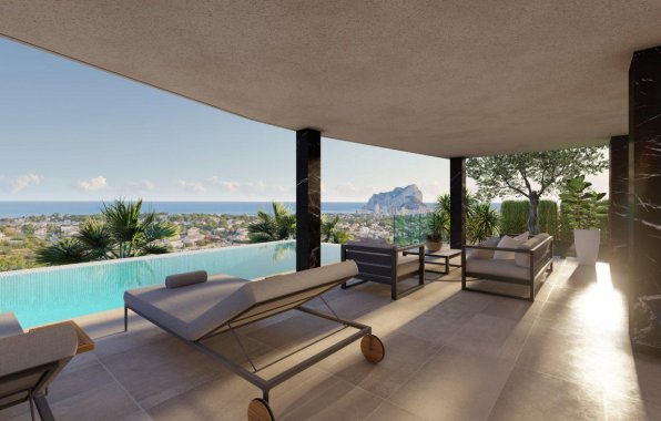 Villa - Neue Gebäude - Calpe - NBS-70052