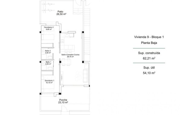 New Build - Bungalow - Orihuela Costa - PAU 26