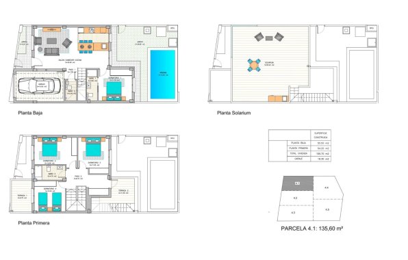 New Build - Town House - Los Belones - pueblo