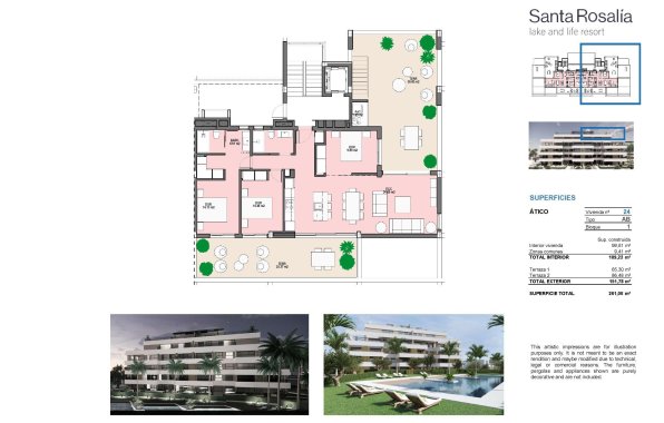 New Build - Penthouse - Torre Pacheco - Santa Rosalia Lake And Life Resort