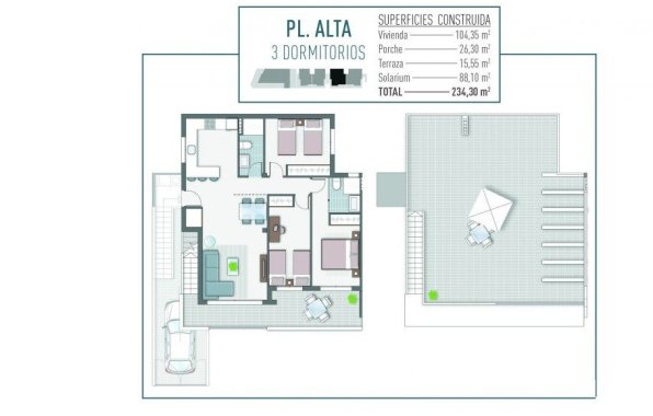 New Build - Bungalow - Pilar de la Horadada - La Rambla