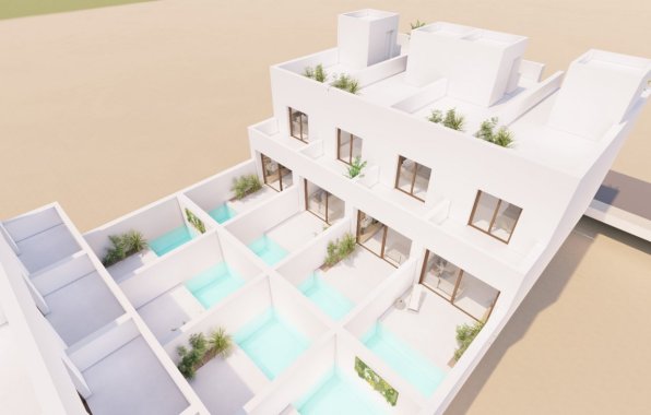 New Build - Town House - San Javier - pueblo