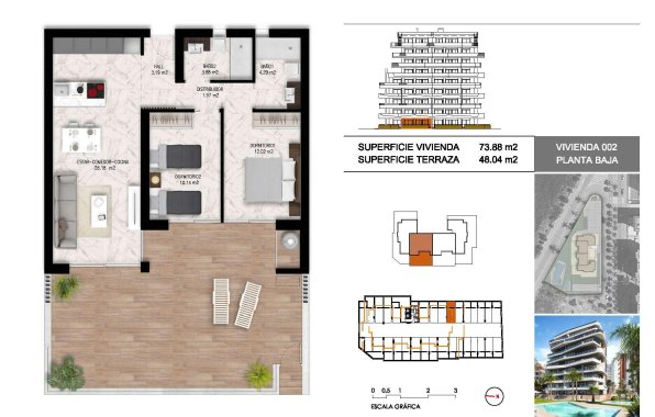 New Build - Apartment / flat - Guardamar del Segura - Puerto