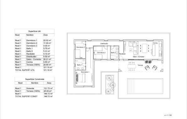 New Build - Villa - Pinoso - Lel