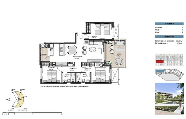 New Build - Apartment / flat - Torre Pacheco - Santa Rosalia Lake And Life Resort