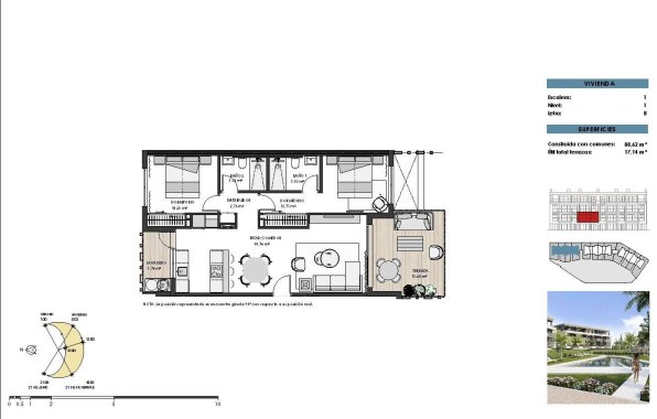 New Build - Apartment / flat - Torre Pacheco - Santa Rosalia Lake And Life Resort