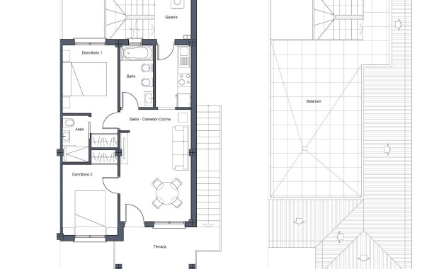 New Build - Bungalow - Castalla - Castalla Internacional