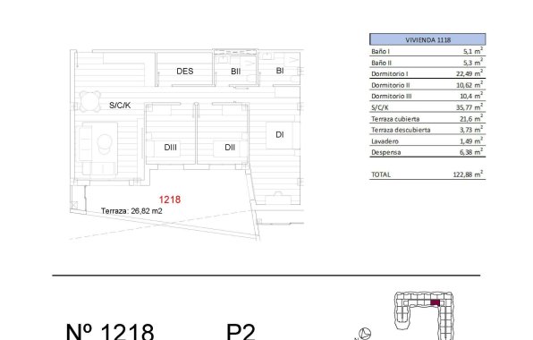 New Build - Apartment / flat - San Miguel de Salinas - Pueblo