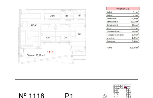 New Build - Apartment / flat - San Miguel de Salinas - Pueblo