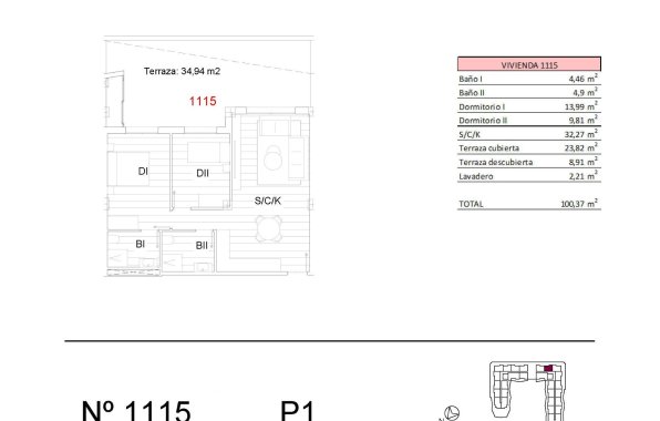 New Build - Apartment / flat - San Miguel de Salinas - Pueblo