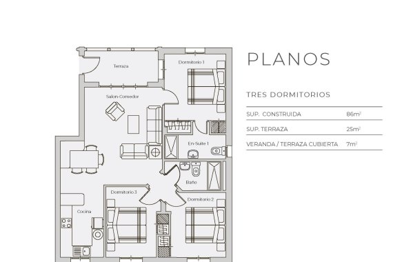 New Build - Apartment / flat - Cuevas Del Almanzora - Desert Springs Golf Club