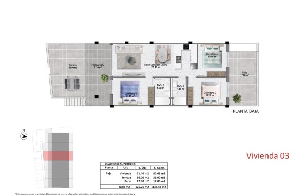 Obra nueva - Bungalow - Pilar de la Horadada - pueblo