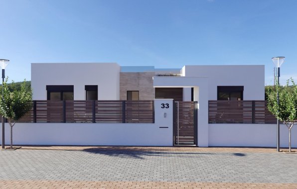 Obra nueva - Villa - Fuente Álamo - Hacienda del Alamo