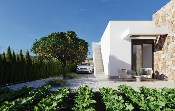 Obra nueva - Villa - Fuente Álamo - Hacienda del Alamo