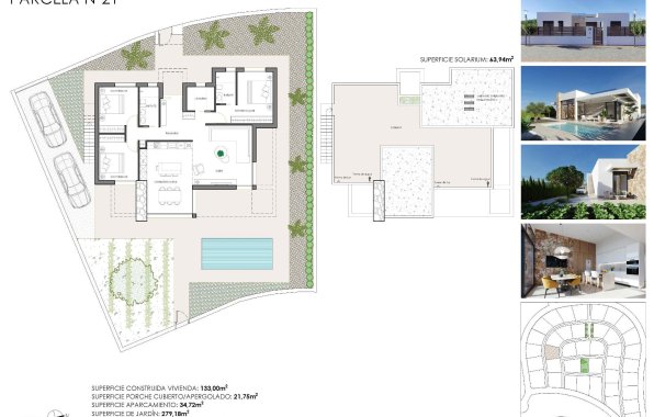 Obra nueva - Villa - Fuente Álamo - Hacienda del Alamo