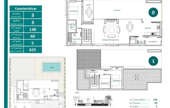 Obra nueva - Villa - Sucina - Peraleja Golf
