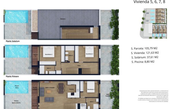 Obra nueva - Town House - Pilar de la Horadada - Lo Monte