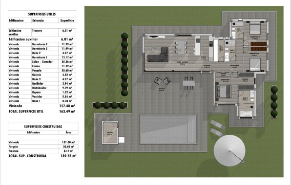 New Build - Villa - Aspe - Poligono 19