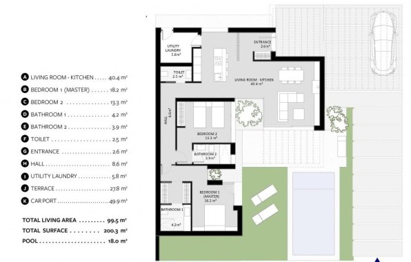 New Build - Villa - Baños y Mendigo - Altaona Golf