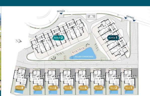 New Build - Apartment / flat - Los Alcazares - Serena Golf