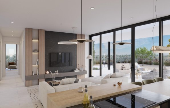 Obra nueva - Villa - Fuente Álamo - Hacienda del Alamo