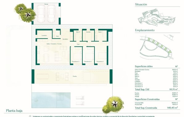 Obra nueva - Villa - Fuente Álamo - Hacienda del Alamo