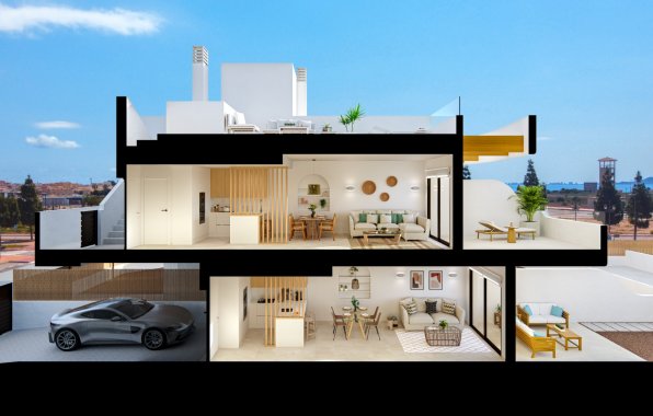 New Build - Apartment / flat - Los Alcazares - Lomas Del Rame