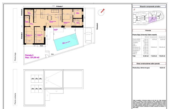 New Build - Quad House - Daya Nueva - Centro