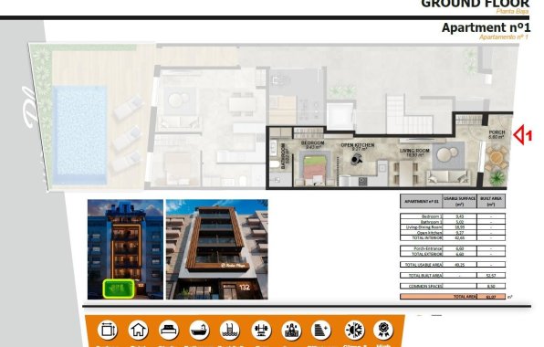 New Build - Apartment / flat - Torrevieja - Playa de El Cura