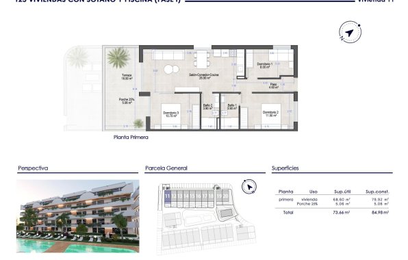New Build - Apartment / flat - San Javier - Santiago De La Ribera