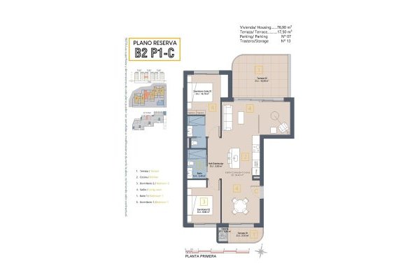 New Build - Apartment / flat - Los Alcazares - Serena Golf