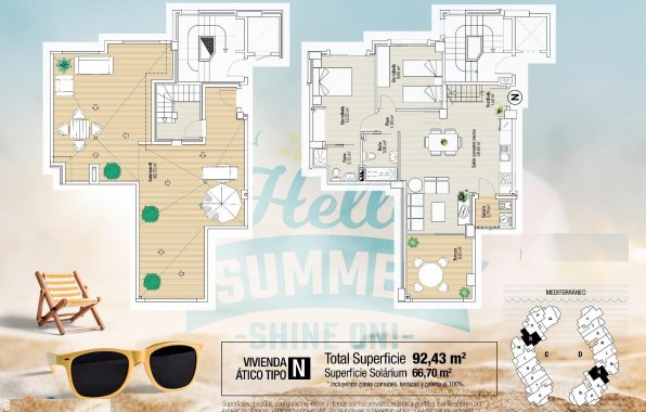 New Build - Penthouse - La Manga del Mar Menor - La Manga