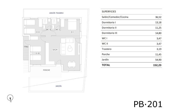 New Build - Bungalow - San Miguel de Salinas - Pueblo