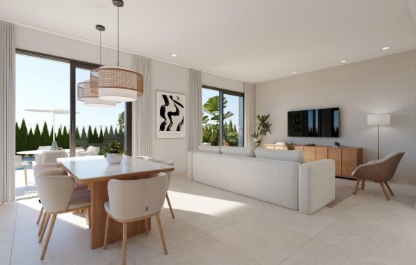 Obra nueva - Villa - Fuente Álamo - Hacienda Del Álamo Golf