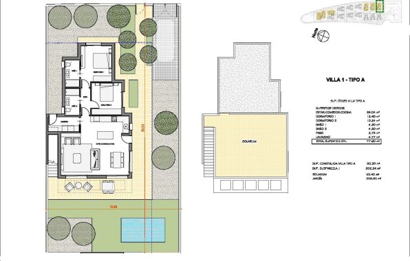 Obra nueva - Villa - Fuente Álamo - Hacienda Del Álamo Golf