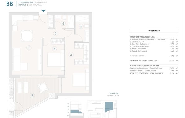 New Build - Apartment / flat - Benijofar - Pueblo